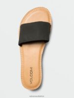 Z0ZR081000 Black Women Simple Slide Sandals Volcom Footwear - Image 5