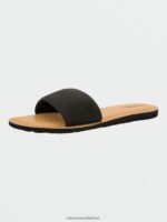 Z0ZR081000 Black Women Simple Slide Sandals Volcom Footwear - Image 6