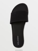 Z0ZR081001 Black Out Women Simple Slide Sandals Volcom Footwear - Image 5