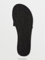 Z0ZR081001 Black Out Women Simple Slide Sandals Volcom Footwear - Image 7