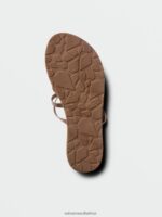 Z0ZR081005 Rose Gold Women Easy Breezy II Sandals Volcom Footwear - Image 2