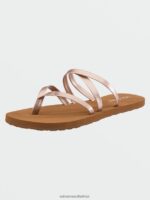 Z0ZR081005 Rose Gold Women Easy Breezy II Sandals Volcom Footwear - Image 6