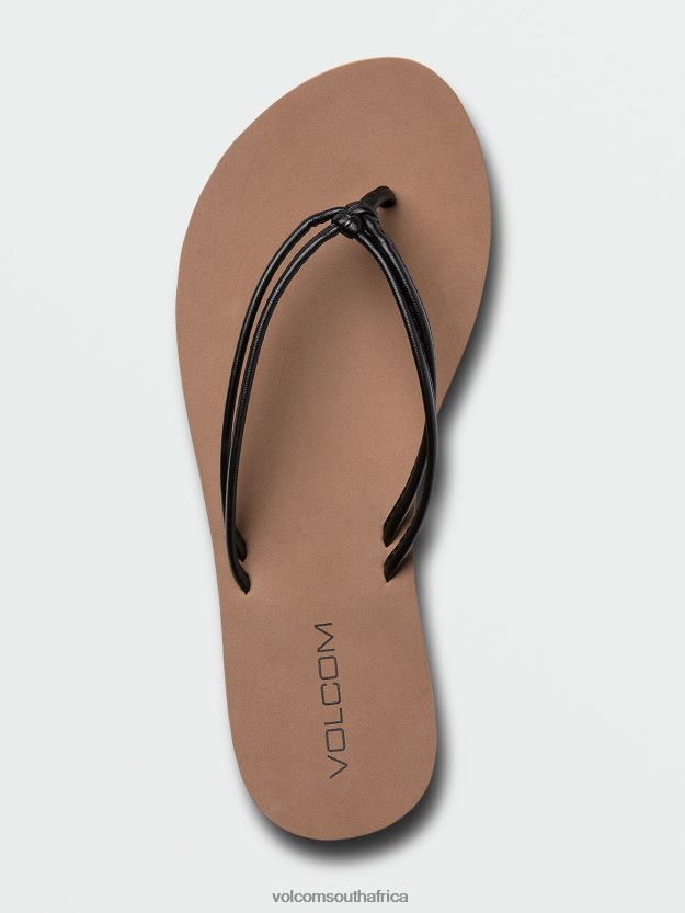 Z0ZR081011 Black Women Forever And Ever II Sandals Volcom Footwear - Image 5