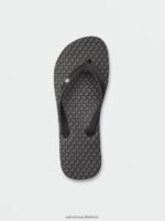 Z0ZR081015 Black White Women Eco Concourse Sandals Volcom Footwear - Image 10