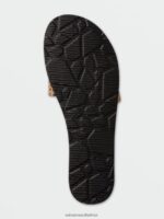 Z0ZR081016 Cheetah Women Simple Slide Sandals Volcom Footwear - Image 2