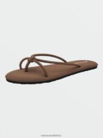 Z0ZR081017 Tan Women Fast Forward Sandals Volcom Footwear - Image 11