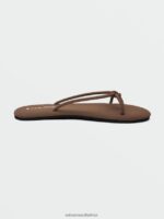 Z0ZR081017 Tan Women Fast Forward Sandals Volcom Footwear - Image 9