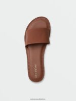 Z0ZR081020 Dark Clay Women Simple Slide Sandals Volcom Footwear - Image 31