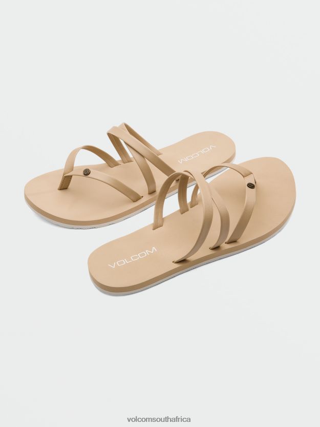 z0zr081021_hazelnut_women_easy_breezy_ii_sandals_volcom_footwear.jpg Z0ZR081021 Hazelnut Women Easy Breezy II Sandals Volcom Footwear - Image 1