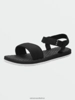 Z0ZR081022 Black Women V.Co Trail Sandals Volcom Footwear - Image 3