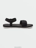 Z0ZR081022 Black Women V.Co Trail Sandals Volcom Footwear - Image 8
