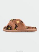 Z0ZR081023 Hazel Women Lived in Lounge Slip Sandals Volcom Footwear - Image 2