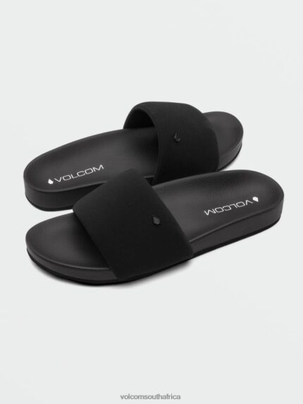 Z0ZR081030 Black Out Women Cool Slide Sandals Volcom Footwear