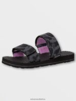 Z0ZR081037 Black Out Women Eco Recliner Slide Volcom Footwear - Image 3