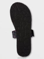 Z0ZR081037 Black Out Women Eco Recliner Slide Volcom Footwear - Image 6