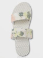 Z0ZR081040 Star White Women Eco Recliner Slide Volcom Footwear - Image 5