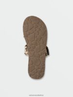 Z0ZR081042 Leopard Women Eco Recliner Slide Sandals Volcom Footwear - Image 13