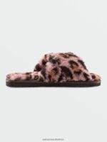 Z0ZR081049 Raisin Women Lived in Lounge Slip Sandal Volcom Footwear - Image 8
