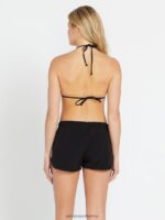 Z0ZR081095 Black Women Simply Solid 2" Boardshorts^Black Volcom Clothing - Image 3