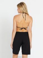 Z0ZR081097 Black Women Simply Solid 11" Boardshorts^Black Volcom Clothing - Image 2