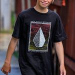 Z0ZR081122 Black Boys Concourse Short Sleeve Tee Volcom Clothing