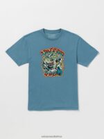 Z0ZR081126 Indigo Ridge Boys Thresher Short Sleeve Tee Volcom Clothing