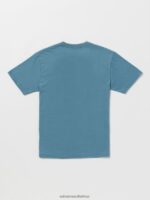 Z0ZR081126 Indigo Ridge Boys Thresher Short Sleeve Tee Volcom Clothing - Image 3