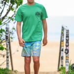 Z0ZR081128 Jungle Green Boys Heater Short Sleeve Tee Volcom Clothing