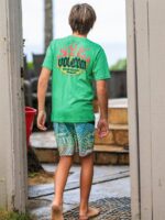 Z0ZR081128 Jungle Green Boys Heater Short Sleeve Tee Volcom Clothing - Image 3