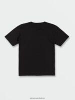 Z0ZR081148 Black Boys Concourse Short Sleeve Tee Volcom Clothing - Image 2