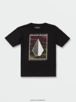 Z0ZR081148 Black Boys Concourse Short Sleeve Tee Volcom Clothing