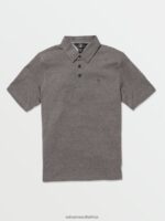 Z0ZR081179 Stealth Boys Wowzer Polo Short Sleeve Shirt Volcom Clothing - Image 6