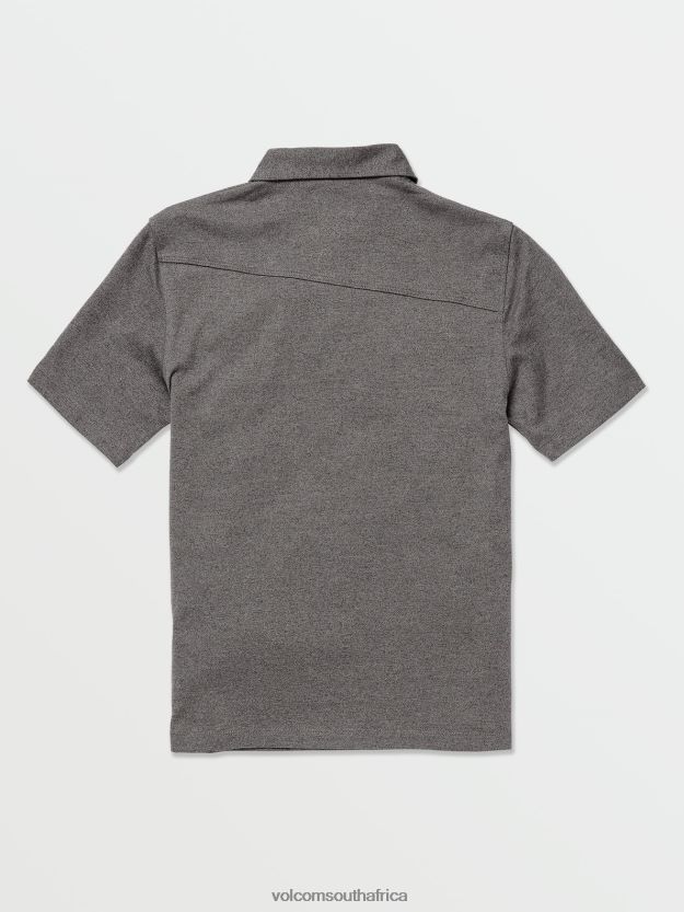 Z0ZR081179 Stealth Boys Wowzer Polo Short Sleeve Shirt Volcom Clothing - Image 8