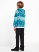 Z0ZR081201 Coastal Blue Boys Iconic Stone Plus Pullover Sweatshirt Volcom Clothing - Image 15