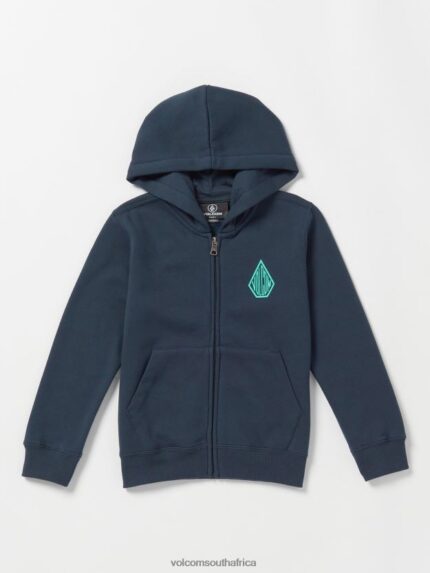 Z0ZR081202 Navy Boys Offshore Stone Pullover Sweatshirt Volcom Clothing