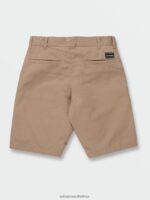 Z0ZR081207 Khaki Boys Loose Truck Shorts Volcom Clothing - Image 8