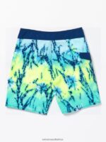 Z0ZR081241 Misty Blue Boys Mod Batik Trunks Volcom Clothing - Image 2