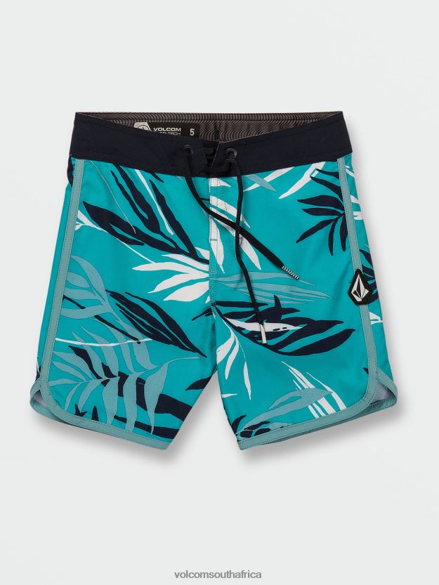 z0zr081242_electric_blue_boys_bleeding_leaf_mod_tech_trunks_volcom_clothing.jpg Z0ZR081242 Electric Blue Boys Bleeding Leaf Mod-Tech Trunks Volcom Clothing - Image 1