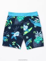 Z0ZR081244 Navy Boys Mod Sunriser Floral Trunks Volcom Clothing - Image 3