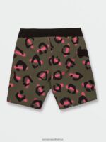 Z0ZR081245 Military Boys Stone Party Animals Mod-Tech Trunks Volcom Clothing - Image 3