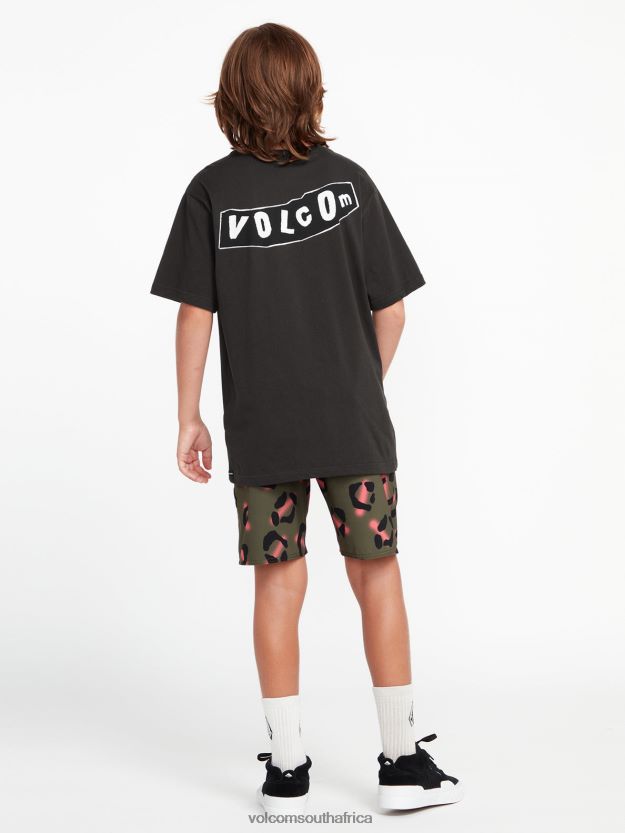 Z0ZR081245 Military Boys Stone Party Animals Mod-Tech Trunks Volcom Clothing - Image 4