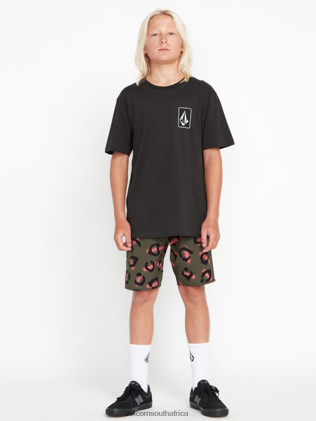 Z0ZR081245 Military Boys Stone Party Animals Mod-Tech Trunks Volcom Clothing - Image 5