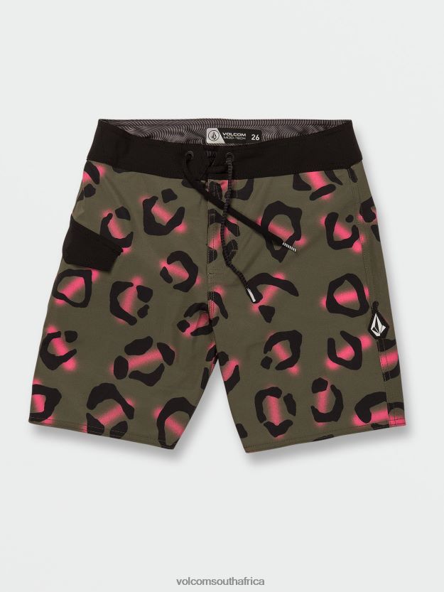 Z0ZR081245 Military Boys Stone Party Animals Mod-Tech Trunks Volcom Clothing - Image 9