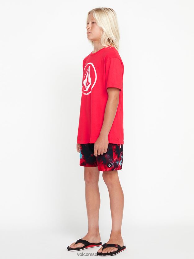 z0zr081258_red_boys_saturate_elastic_waist_trunks_volcom_clothing.jpg Z0ZR081258 Red Boys Saturate Elastic Waist Trunks Volcom Clothing - Image 1