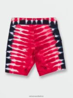 Z0ZR081259 Red Boys Quatro De Julio Trunks Volcom Clothing - Image 2