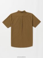 Z0ZR08125 Mud Men Date Knight Short Sleeve Shirt Volcom Clothing - Image 3