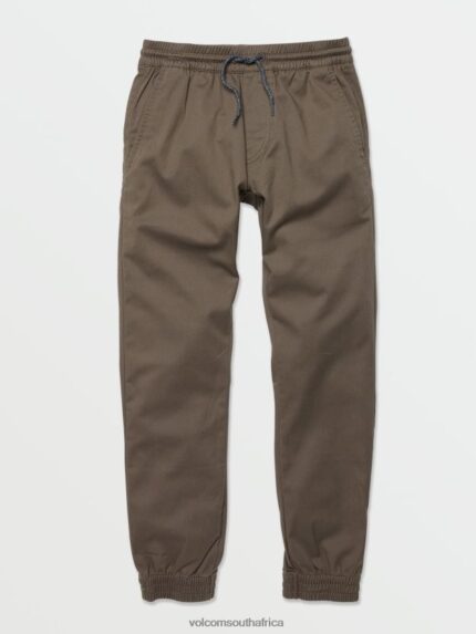 Z0ZR081262 Mushroom Boys Frickin Slim Jogger Pants Volcom Clothing