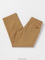 Z0ZR081265 Tobacco Boys Krafter Pants Volcom Clothing - Image 3