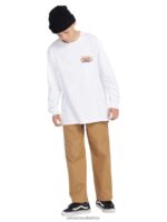 Z0ZR081265 Tobacco Boys Krafter Pants Volcom Clothing - Image 4