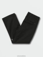 Z0ZR081275 Black Boys So Meshed Up Elastic Waist Pants Volcom Clothing - Image 4